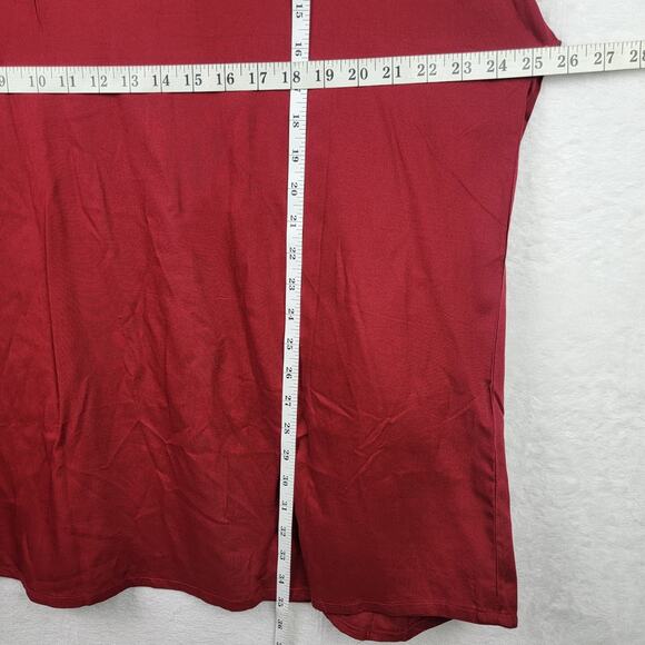 Bohemian Cardigan OS Kimono Sleeves Crotchet Open Front Burgundy Cover Up Casual - Picture 8 of 9